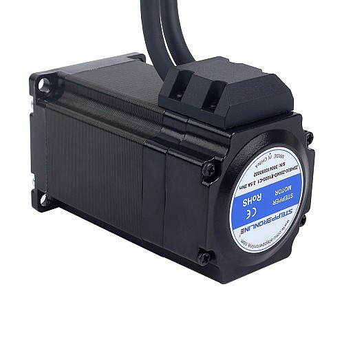 S シリーズ Nema 23 クローズド ループ ステッピング モーター 2.0Nm(283.22oz.in) 3 チャンネル エンコーダー 1000PPR(4000CPR) - 23HS30-2504D-E1000-C1 | StepperOnline