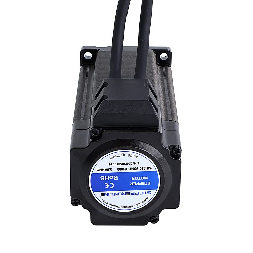 S シリーズ Nema 24 閉ループ ステッピング モーター 4.0Nm(566.45oz.in) エンコーダー 1000PPR(4000CPR) S シリーズ Nema 24 閉ループ ステッピング モーター 4.0Nm(566.45oz.in) エンコーダー 1000PPR(4000CPR)