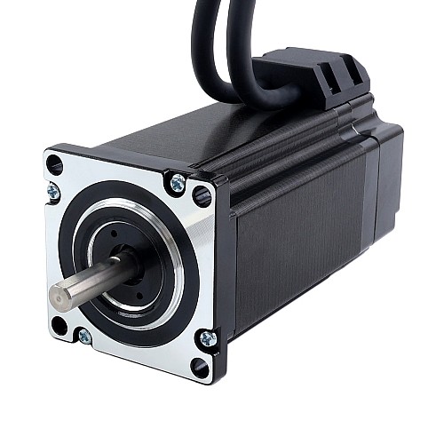 Sシリーズ スタンダード Nema 24 クローズドループステッピングモーター 4.0Nm(566.45oz.in) エンコーダ 1000PPR(4000CPR) - 24HS40A-5004D-E1000 | StepperOnline