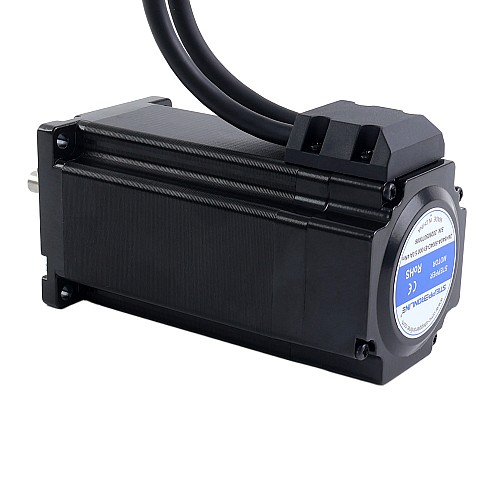 Sシリーズ スタンダード Nema 24 クローズドループステッピングモーター 4.0Nm(566.45oz.in) エンコーダ 1000PPR(4000CPR) - 24HS40A-5004D-E1000 | StepperOnline
