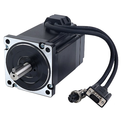 S シリーズ Nema 34 クローズド ループ ステッピング モーター 6.50Nm(920.48oz.in) エンコーダー 1000PPR(4000CPR) - 34HS39-6004D-E1000 | StepperOnline