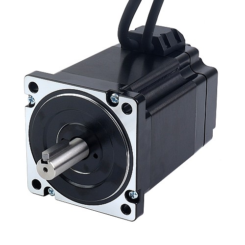 S シリーズ Nema 34 クローズド ループ ステッピング モーター 6.50Nm(920.48oz.in) エンコーダー 1000PPR(4000CPR) - 34HS39-6004D-E1000 | StepperOnline