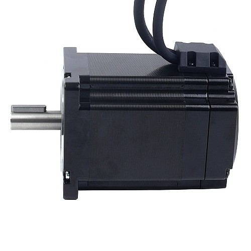S シリーズ Nema 34 クローズド ループ ステッピング モーター 6.50Nm(920.48oz.in) エンコーダー 1000PPR(4000CPR) - 34HS39-6004D-E1000 | StepperOnline