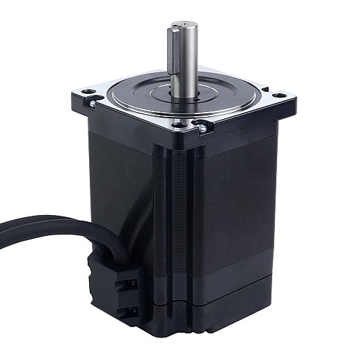 S シリーズ Nema 34 クローズド ループ ステッピング モーター 6.50Nm(920.48oz.in) エンコーダー 1000PPR(4000CPR) - 34HS39-6004D-E1000 | StepperOnline