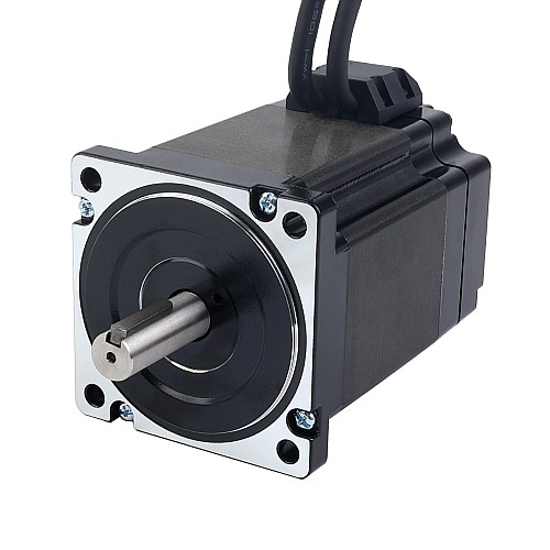 S シリーズ Nema 34 クローズド ループ ステッピング モーター 6.50Nm(920.48oz.in) エンコーダー 1000PPR(4000CPR) - 34HS39-6004D-E1K-1M5 | StepperOnline
