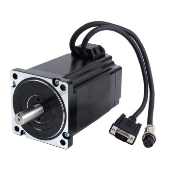 S シリーズ Nema 34 閉ループ ステッピング モーター 9.0Nm(1274.5oz.in) エンコーダー 1000PPR(4000CPR)