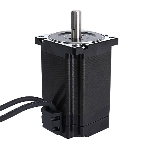S シリーズ Nema 34 閉ループ ステッピング モーター 9.0Nm(1274.5oz.in) エンコーダー 1000PPR(4000CPR)