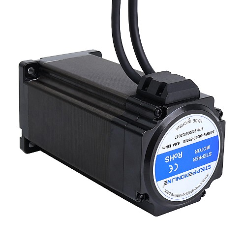 SシリーズNema34クローズドループステッピングモーター12.0Nm(1699.34oz.in)エンコーダー1000PPR(4000CPR) SシリーズNema34クローズドループステッピングモーター12.0Nm(1699.34oz.in)エンコーダー1000PPR(4000CPR)