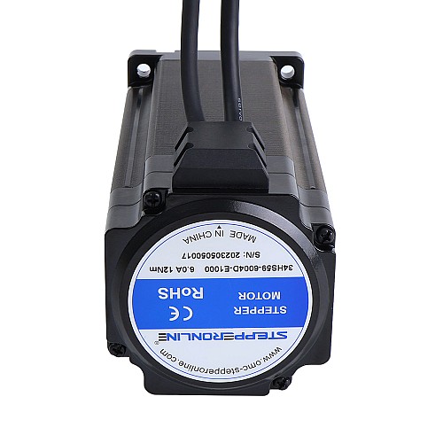 SシリーズNema34クローズドループステッピングモーター12.0Nm(1699.34oz.in)エンコーダー1000PPR(4000CPR) SシリーズNema34クローズドループステッピングモーター12.0Nm(1699.34oz.in)エンコーダー1000PPR(4000CPR)
