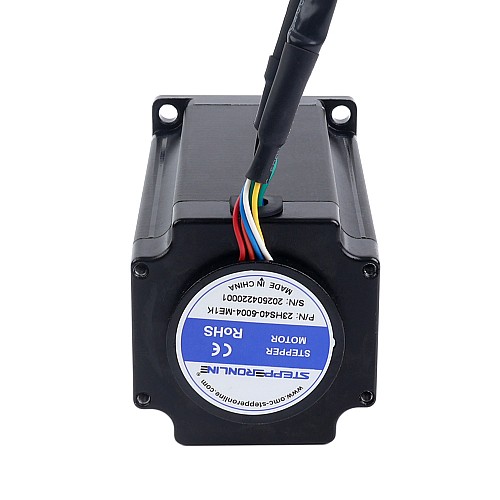 Nema 23 閉ループステッピングモーター 3.00Nm(424.83oz.in) 磁気エンコーダー 1000PPR(4000CPR) - 23HS40-5004-ME1K | StepperOnline Nema 23 閉ループステッピングモーター 3.00Nm(424.83oz.in) 磁気エンコーダー 1000PPR(4000CPR) - 23HS40-5004-ME1K | StepperOnline