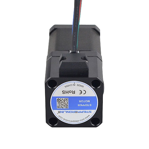 PシリーズNema17ステッピングモーター72Ncm(101.98oz.in)、電磁ブレーキ付き PシリーズNema17ステッピングモーター72Ncm(101.98oz.in)、電磁ブレーキ付き