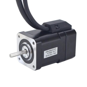 PシリーズNema17閉ループステッピングモーター48Ncm(67.97oz.in)、エンコーダー付き1000PPR(4000CPR) PシリーズNema17閉ループステッピングモーター48Ncm(67.97oz.in)、エンコーダー付き1000PPR(4000CPR)