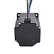 PシリーズNema34ステッピングモーター4.5Nm(637.38oz.in)、電磁ブレーキ付き