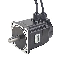 PシリーズIP65防水Nema34クローズドループステッピングモーター4.5Nm(637.38oz.in)、エンコーダー付き1000PPR(4000CPR)