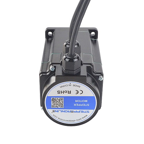 PシリーズIP65防水Nema34クローズドループステッピングモーター8.5Nm(1203.94oz.in)、エンコーダー付き1000PPR(4000CPR)