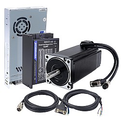 TS シリーズ 1 軸 12.0Nm(1699.34oz.in) Nema 34 クローズド ループ ステッパー キット、電源付き