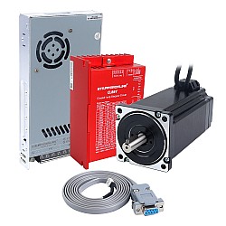 YSシリーズ 1軸 閉ループステッピングCNCキット V2.0 12.00Nm(1699.34oz.in) Nema 34 モーター(1.5mケーブル付き）＆電源