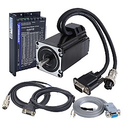 TESシリーズ 2.0Nm(283.22oz.in) 1軸 クローズドループステッピングCNCキット、Nema23モーター＆ドライバCL57TE