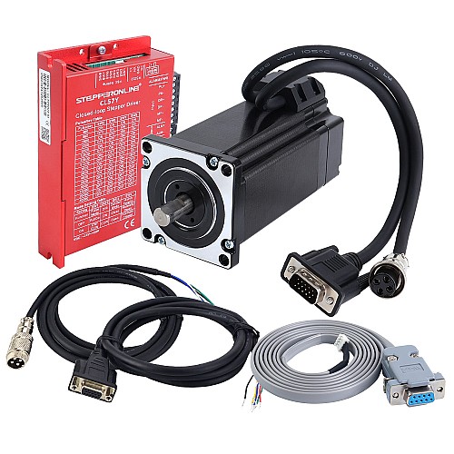 YSシリーズ 1軸 閉ループ ステッピングモーター CNCキット V2.0 4.00Nm(566.45oz.in) Nema 24 モーター & ドライバー - 1-CL57Y-S40-V20 | StepperOnline