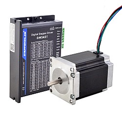1 軸ステッパー CNC キット 1.9Nm(269oz.in) Nema 23 ステッパー モーター & ドライバー