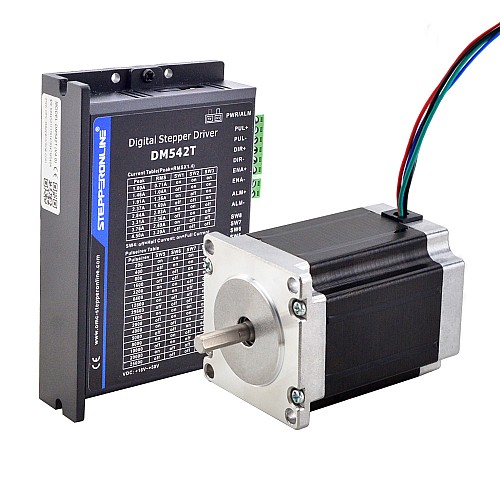 1 軸ステッパー CNC キット 1.9Nm(269oz.in) Nema 23 ステッパー モーター & ドライバー 1 軸ステッパー CNC キット 1.9Nm(269oz.in) Nema 23 ステッパー モーター & ドライバー