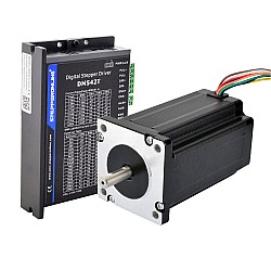1 軸ステッパー キット 4.0Nm(566oz.in) Nema 24 ステッパー モーター & ドライバー
