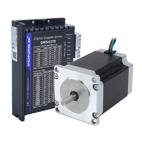 TESシリーズ 1軸ステッピングCNCキット 2.00Nm(283.22オズイン) Nema23ステッピングモーター＆ドライバ DM542TE - 1-DM542TE-23HS30 | StepperOnline