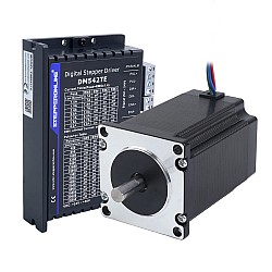 TESシリーズ 1軸ステッピングCNCキット 2.4Nm(339.87オズイン) Nema23ステッピングモーター＆ドライバ DM542TE