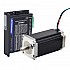 TS シリーズ 1 軸 3.0Nm(425oz.in) ステッパー CNC キット 4.2A Nema 23 ステッパー モーター & ドライバー DM556T