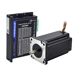 1軸ステッピングCNCキット4.0Nm(566oz.in)Nema24ステッピングモーターおよびドライバー