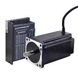 1軸ステッピングCNCキット12.0Nm(1699.68oz.in)Nema34ステッピングモーターおよびドライバー