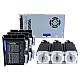 TESシリーズ 3軸CNCルーターキット 3.0Nm(424.83oz.in) Nema23ステッピングモーター＆ドライバ DM542TE ＆ 電源ユニット - 3-DM542TE-S30 | StepperOnline