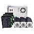 3 軸ステッピング CNC キット 3.0Nm(425oz.in) 4.2A Nema 23 ステッピング モーター & ドライバー DM556T & 48V 電源