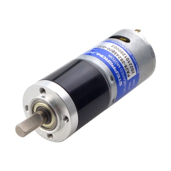 CN 発売中 - ブラシ付き 24V DC ギアモーター1.1Kg.cm/171RPM w/ 26.8:1 遊星ギアボックス