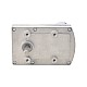 ブラシ付き 12V DC ギアモーター60Kg.cm/3.5RPM w/ 1166:1 角平ギアボックス