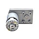 ブラシ付き 24V DC ギアモーター100Kg.cm/32RPM w/ 149:1 角平ギアボックス