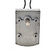 ブラシ付き 110V AC ギアモーター40Kg.cm/15RPM w/ 211:1 角平ギアボックス