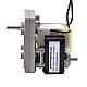 ブラシ付き 110V AC ギアモーター40Kg.cm/15RPM w/ 211:1 角平ギアボックス