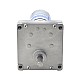 ブラシ付き 12V DC ギアモーター35Kg.cm/5.7RPM w/ 392:1 角平ギアボックス