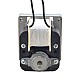 ブラシ付き 110V AC ギアモーター50Kg.cm/7.8RPM w/ 392:1 角平ギアボックス
