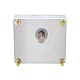 ブラシ付き 12V DC ギアモーター50Kg.cm/4.1RPM w/ 1105:1 角平ギアボックス