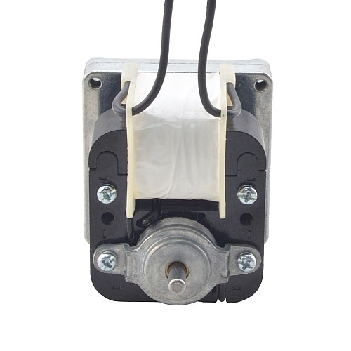 ブラシ付き 220V AC ギアモーター20Kg.cm/14RPM w/ 190:1 角平ギアボックス