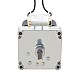 ブラシ付き 220V AC ギアモーター20Kg.cm/14RPM w/ 190:1 角平ギアボックス