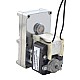ブラシ付き 110V AC ギアモーター100Kg.cm/5.5RPM w/ 590:1 角平ギアボックス