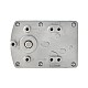 ブラシ付き 24V DC ギアモーター7Kg.cm/100RPM w/ 36:1 角平ギアボックス