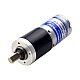 ブラシ付き 12V DC ギアモーター2.25Kg.cm/42RPM w/ 107.17:1 遊星ギアボックス