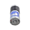 ブラシ付き 12V DC ギアモーター0.38Kg.cm/281RPM w/ 16:1 遊星ギアボックス