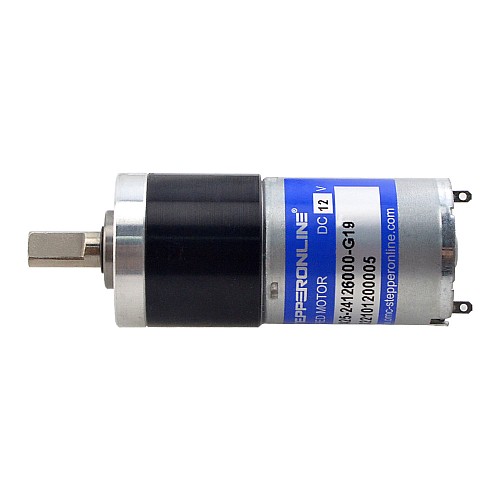 ブラシ付き 12V DC ギアモーター0.46Kg.cm/237RPM w/ 19:1 遊星ギアボックス ブラシ付き 12V DC ギアモーター0.46Kg.cm/237RPM w/ 19:1 遊星ギアボックス