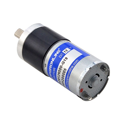 ブラシ付き 12V DC ギアモーター0.46Kg.cm/237RPM w/ 19:1 遊星ギアボックス ブラシ付き 12V DC ギアモーター0.46Kg.cm/237RPM w/ 19:1 遊星ギアボックス