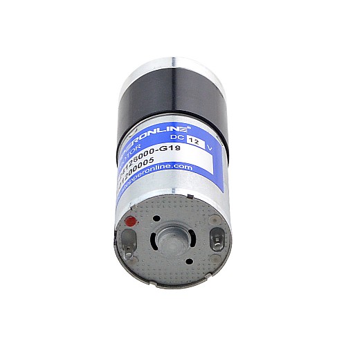 ブラシ付き 12V DC ギアモーター0.46Kg.cm/237RPM w/ 19:1 遊星ギアボックス ブラシ付き 12V DC ギアモーター0.46Kg.cm/237RPM w/ 19:1 遊星ギアボックス